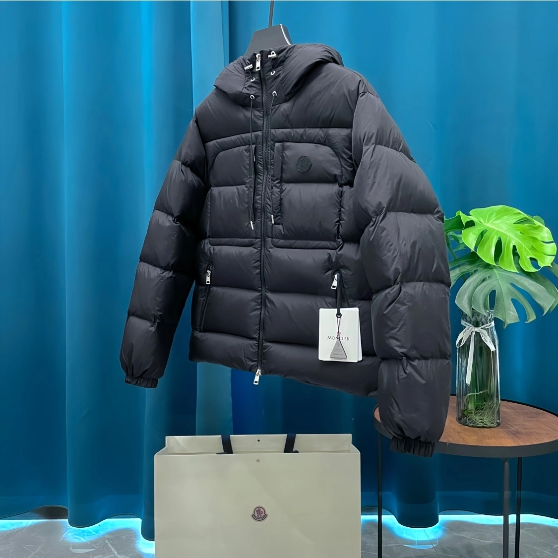 wg.luxury- 7o9385r Down jacket 90 white goose down 2colour item:E-F431J2409-2